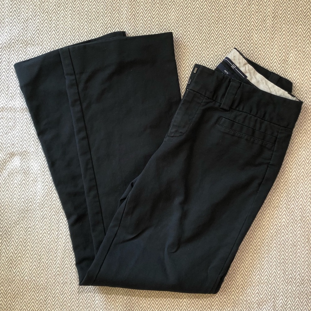 Gap Curvy Black Dress Pants, Size 6